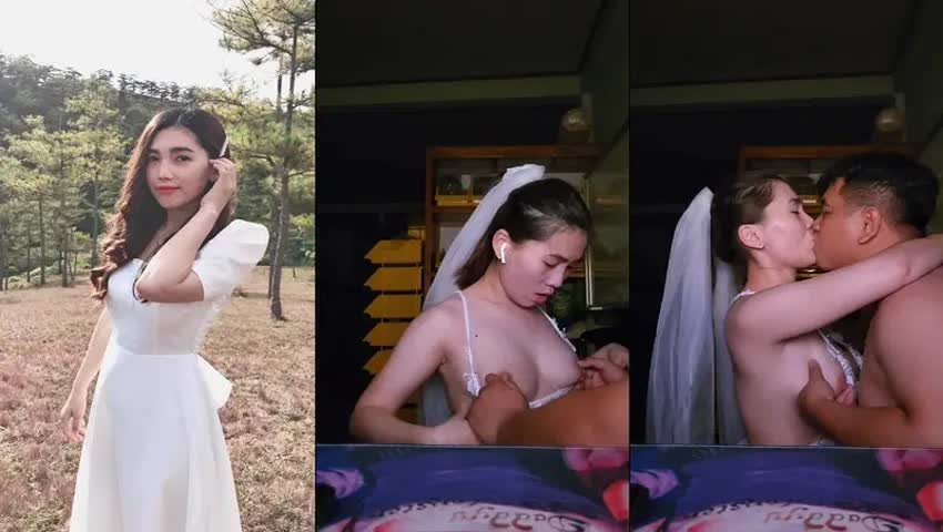 Nay em mặc bộ cô dâu siêu nứng để anh làm chú rể cực ngon – Phần 1 ~ Sex Việt Nam