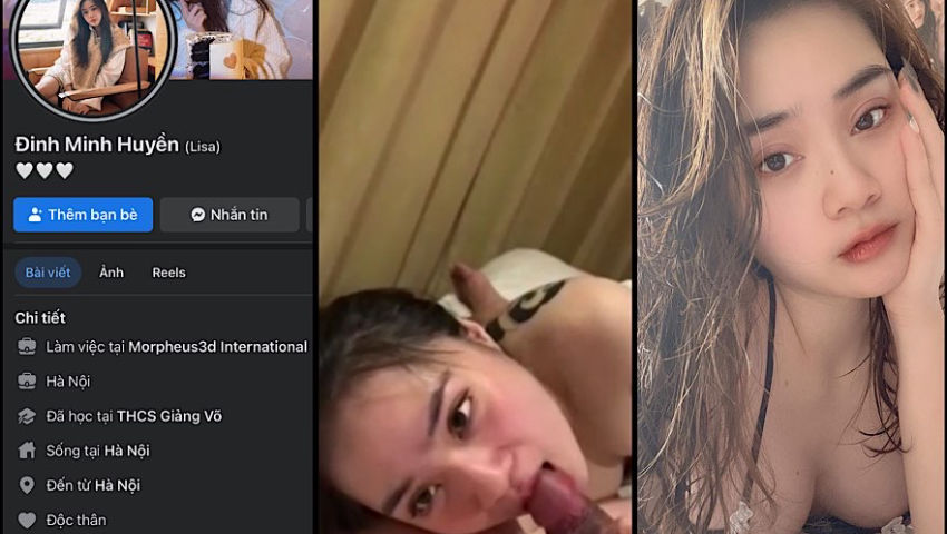 [Hot] Đình Minh Huyền múi mít xăm trổ Hà Nội lộ clip địt nhau với anh trai xã hội . Lổ đít to thế kia chắc hay some lắm