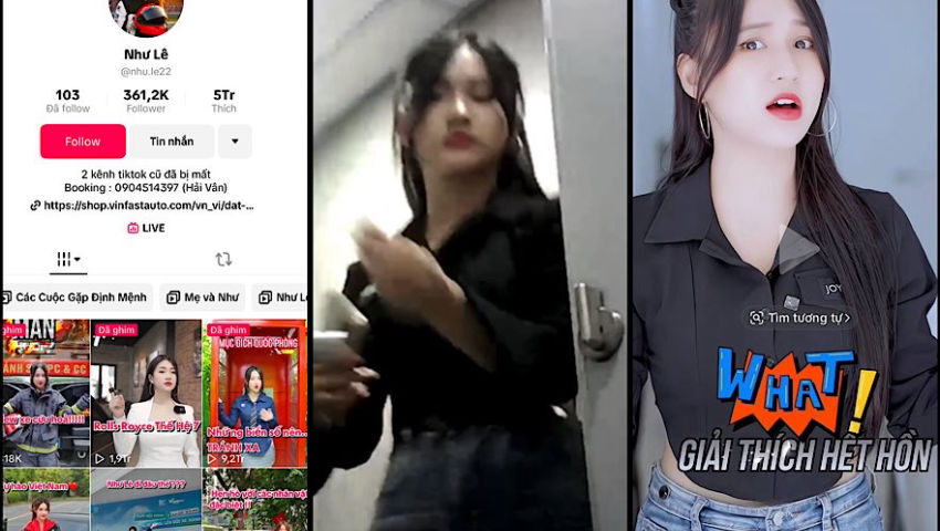 [Hot] Hot tiktoker Như Lê lộ clip bị quay lén lúc đi đái lau bím . Lông lồn tua tủa dáng nuột thôi rồi