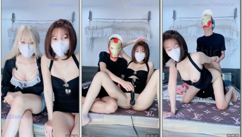 MMlive be_nong Ông kia sướng vl chịch hết em này tới em kia xếp hàng chờ chịch, chịch đủ tư thế , xem nứng vl – Phần 1