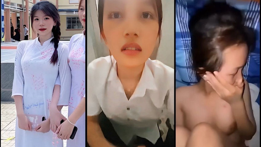 Quỳnh Như nữ sinh THPT Lê Lợi lộ full clip với ny Jet Jet bú cu ở trường chưa đã lôi nhau về phòng địt tưng bừng Part 1